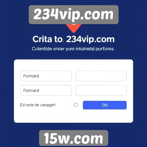 Como criar uma conta no 234vip.com